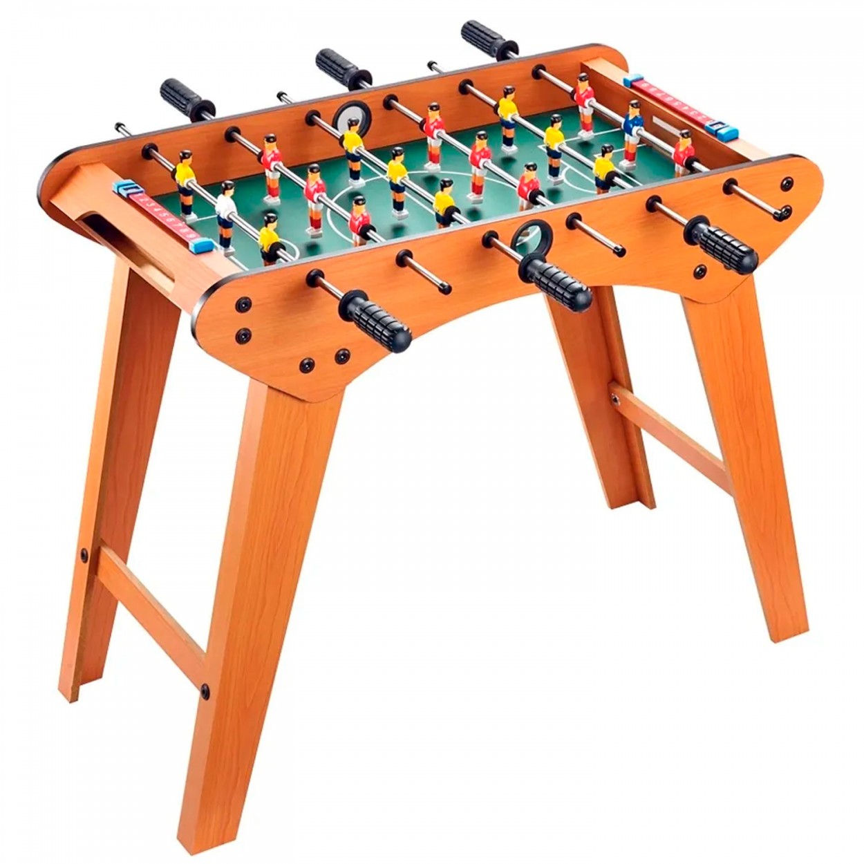 JUEGO FUTBOLÍN MADERA 79,5X36X61,5CM