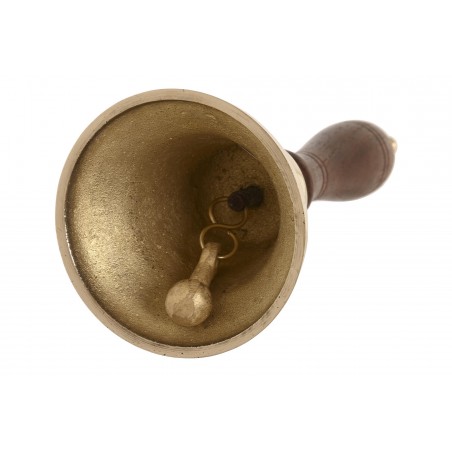 FIGURA DECORATIVA CAMPANA DORADA 7X7X18CM