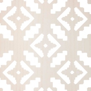 BIOMBO SEPARADOR DECORATIVO MADERA BLANCO 170X120CM