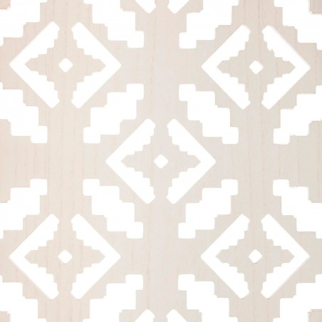 BIOMBO SEPARADOR DECORATIVO MADERA BLANCO 170X120CM