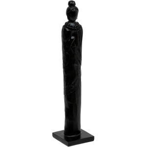 FIGURA DECORATIVA MUJER HEYLY NEGRA 58CM