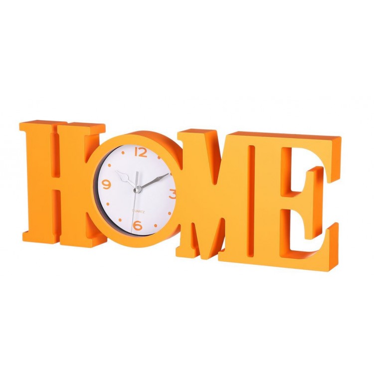 Reloj "HOME" de PVC Con diseño original