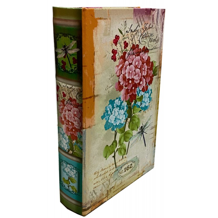 CAJA CAUDALES CON LLAVES FORMA LIBRO