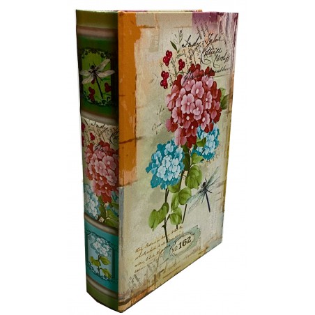 CAJA CAUDALES CON LLAVES FORMA LIBRO