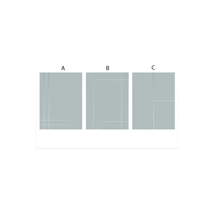 ESPEJO PARED RECTANGULAR DIAMANTE 60X45CM