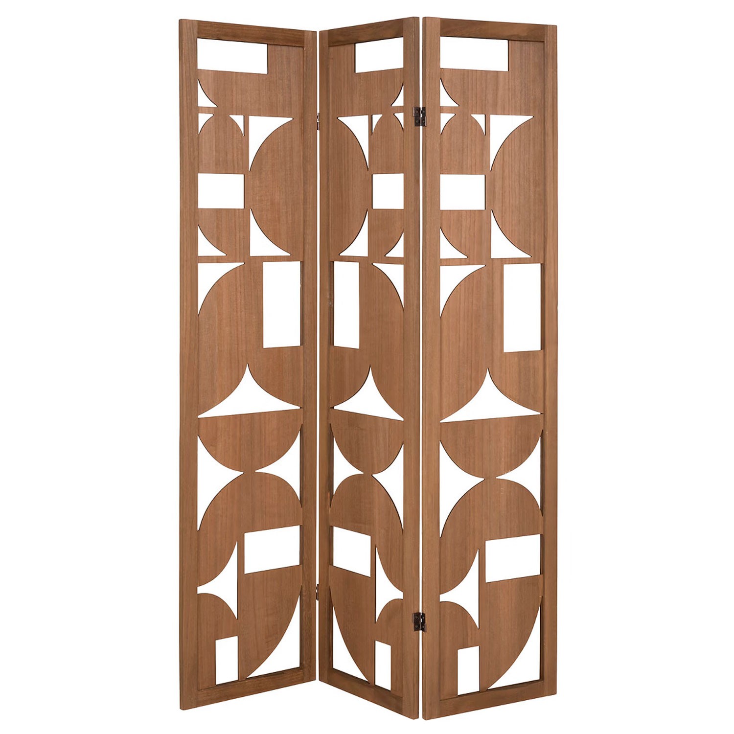 BIOMBO SEPARADOR DECORATIVO GEOMÉTRICO 170X120CM