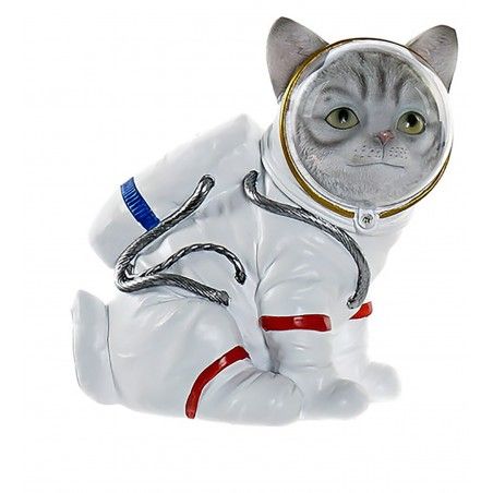 Dog/Cat Figure Decorative Resin Dog Children's Decoration of the Interior. Design Figure Cat Astronaut 18X12X16,5 cm