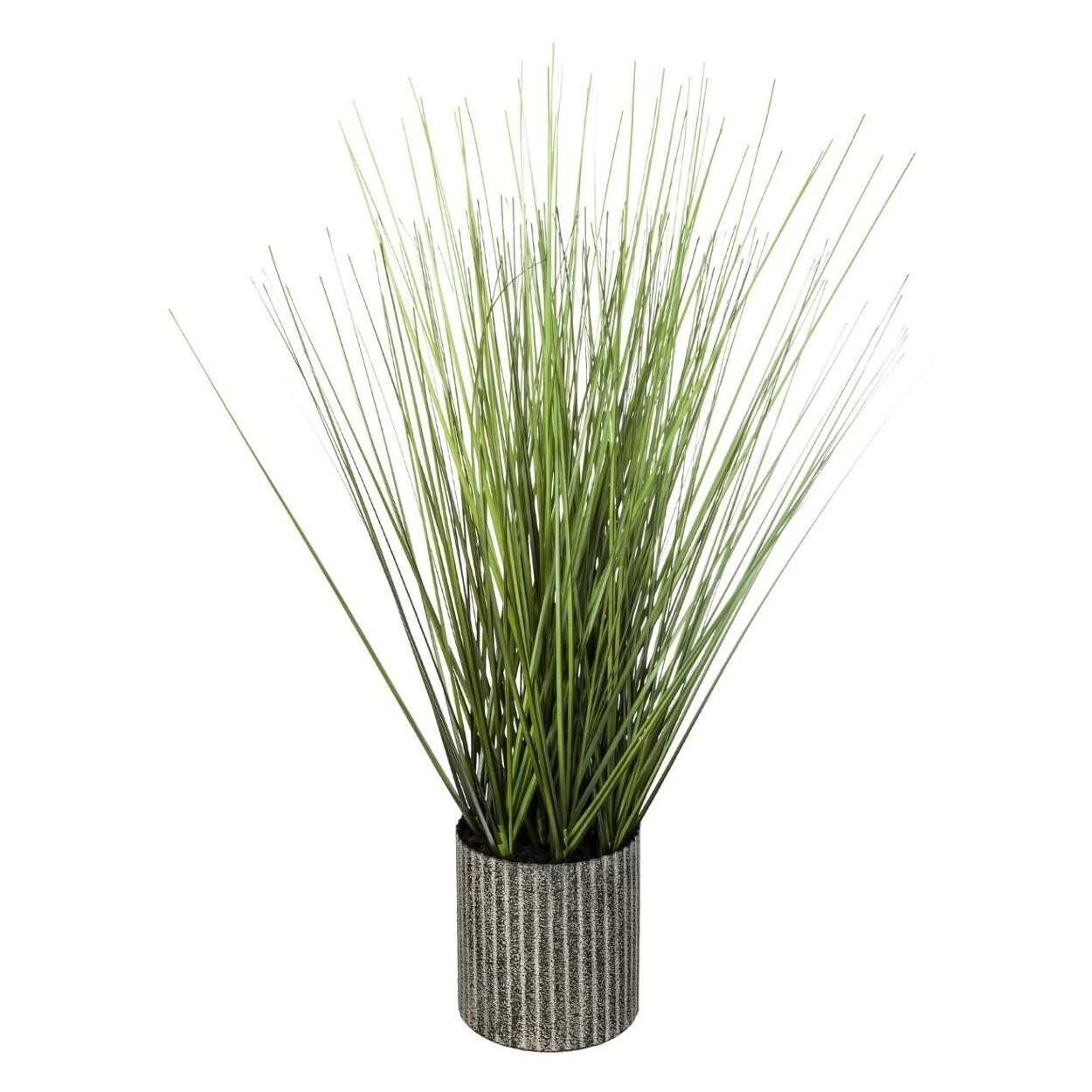 PLANTA ARTIFICIAL VERDE MACETA EFECTO DESGASTADO 24X45,8CM