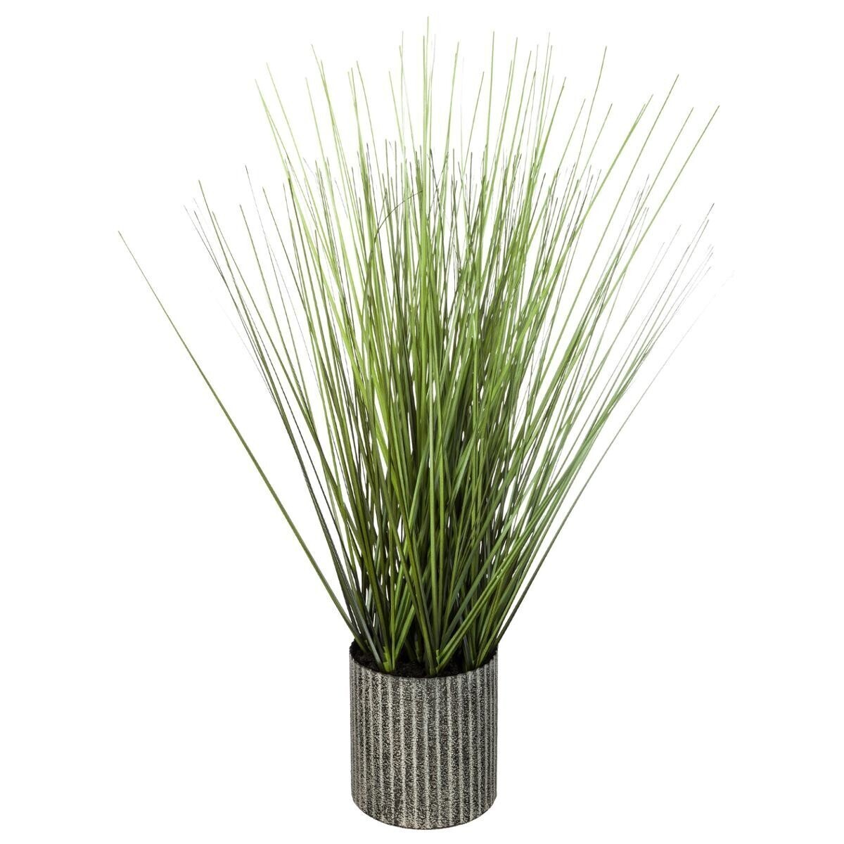 PLANTA ARTIFICIAL VERDE MACETA EFECTO DESGASTADO 24X45,8CM