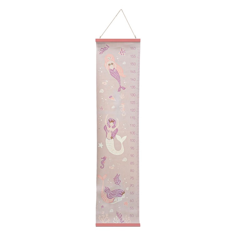 MEDIDOR INFANTIL PARED SIRENAS 160CM