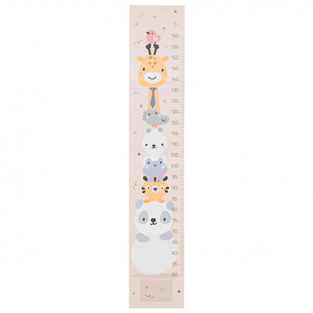 MEDIDOR INFANTIL PARED ANIMALES 160CM