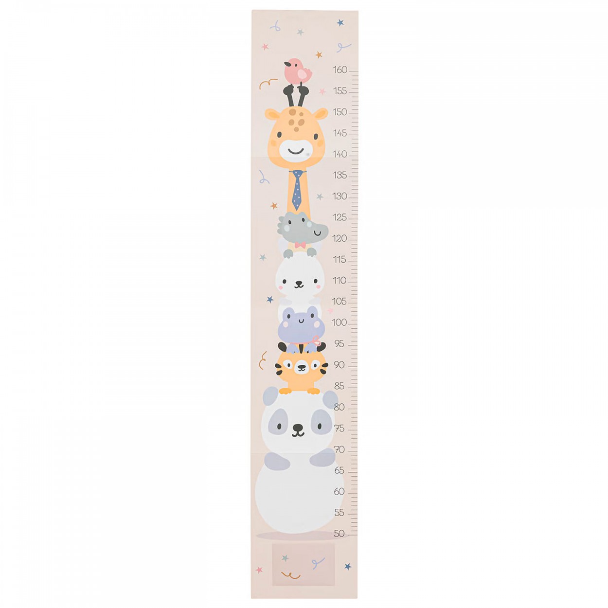 MEDIDOR INFANTIL PARED ANIMALES 160CM