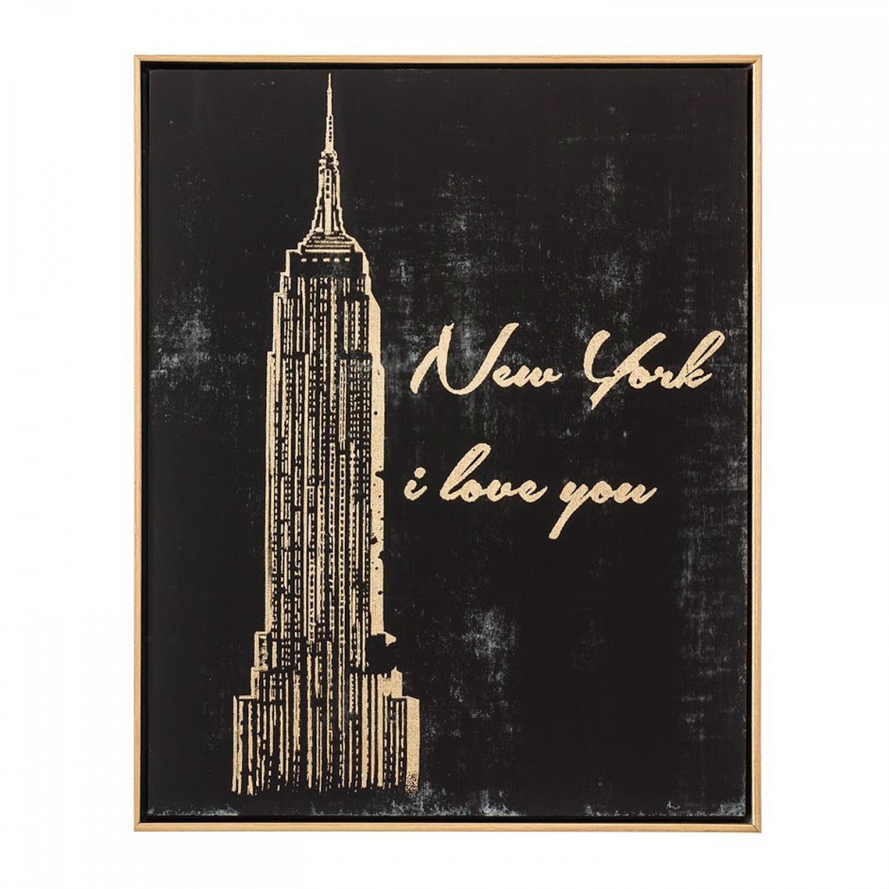 CUADRO DECORATIVO LIENZO NEW YORK SALÓN 40X50CM