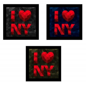 CUADROS LIENZO "I LOVE NEW...