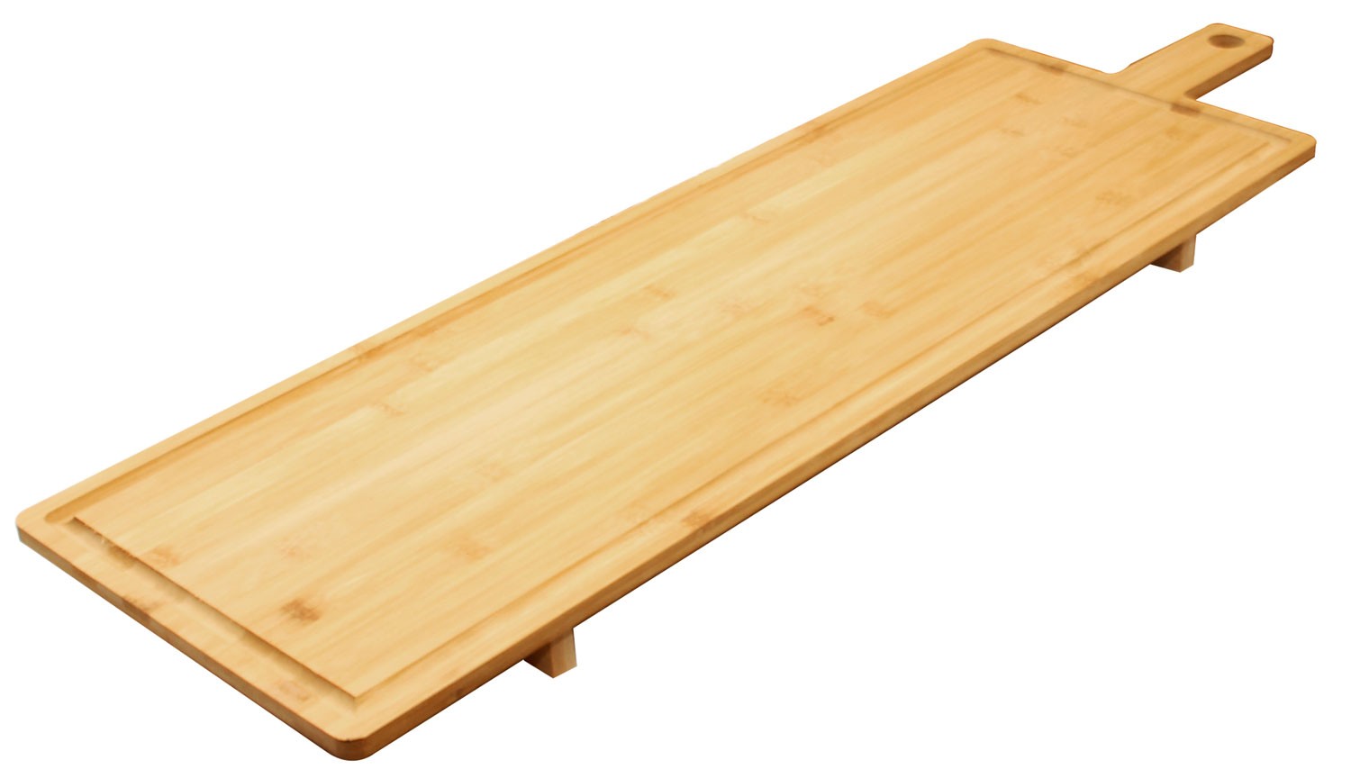 BANDEJA SERVIR BAMBÚ NATUR ORIGINAL 88X26X4CM