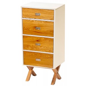 CAJONERA 4 CAJONES MADERA CLASSIC MILO 39X48,5X109CM