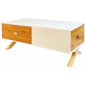 MESA CENTRO DE CAFÉ CLASSIC MILO 110X60X45CM