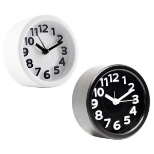 RELOJ DE SOBREMESA DESPERTADOR MECANISMO SILENCIOSO 9,3X9,3X4CM