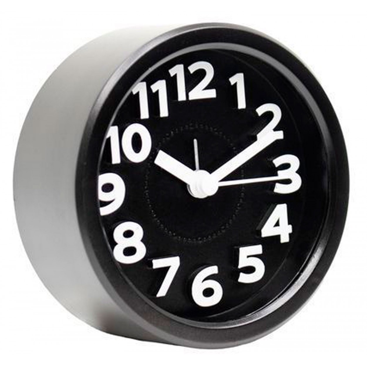 RELOJ DE SOBREMESA DESPERTADOR MECANISMO SILENCIOSO 9,3X9,3X4CM
