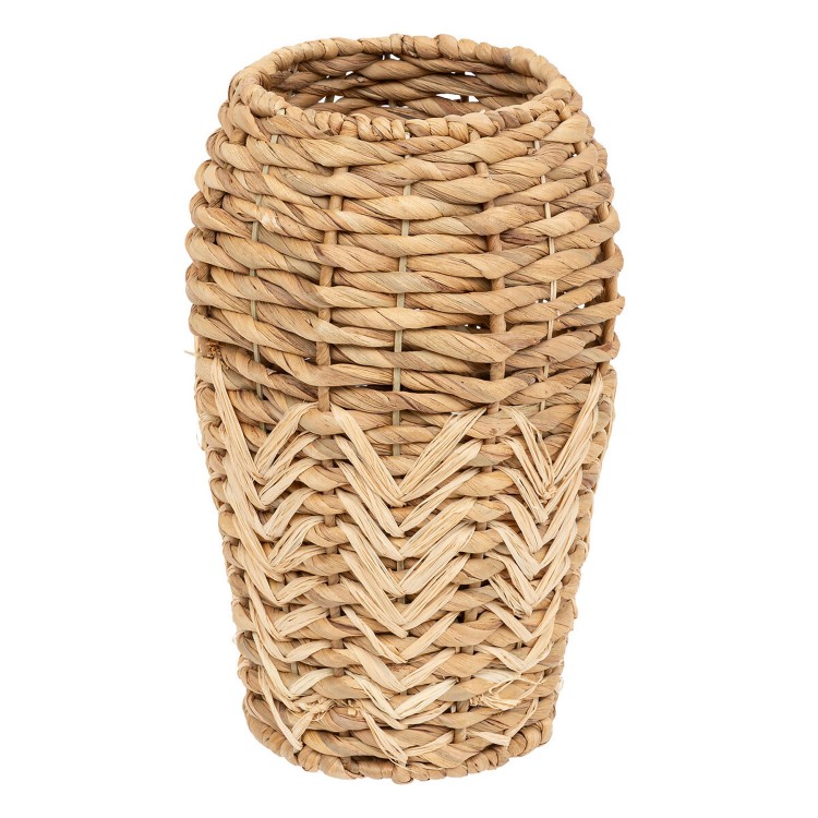 JARRÓN DECORATIVO NATURAL JACINTO MURKY 23X35CM