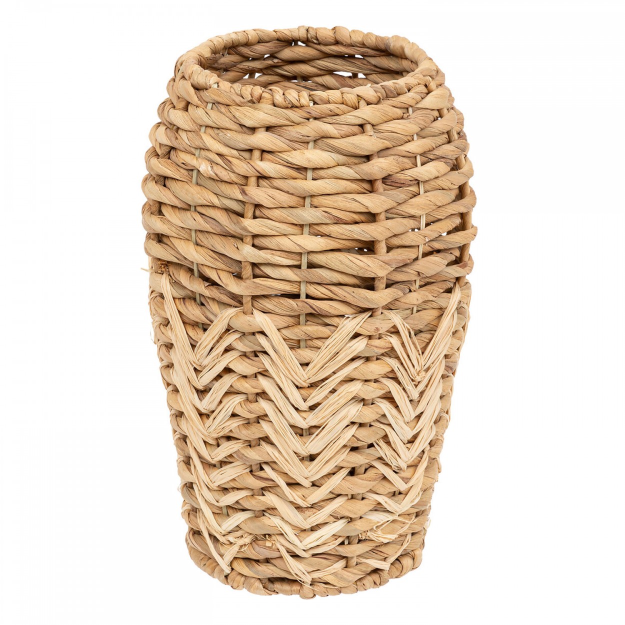 JARRÓN DECORATIVO NATURAL JACINTO MURKY 23X35CM