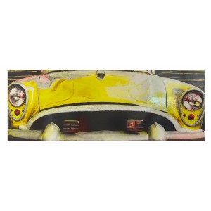 CUADRO DECORATIVO DISEÑO COCHE 30X90CM