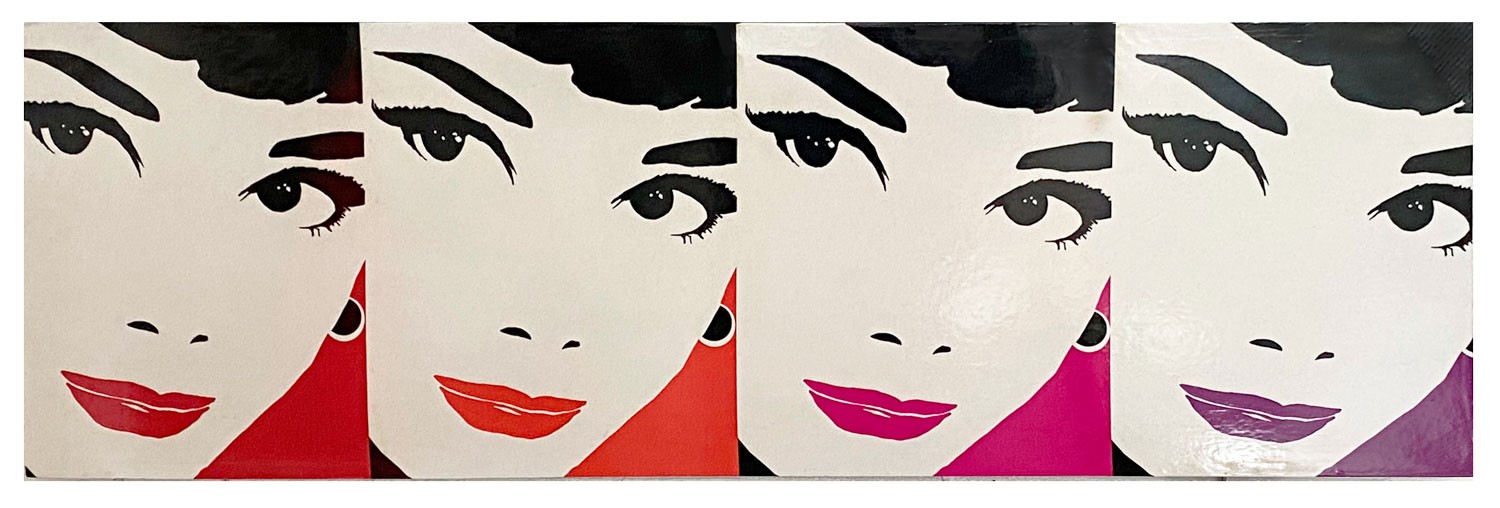 *TARA* CUADRO DECORATIVO DISEÑO POP 40X120CM