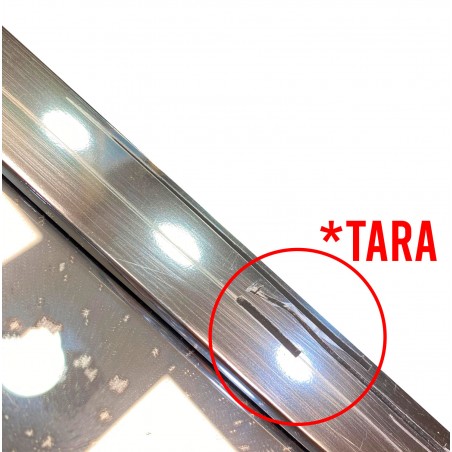 *TARA* Espejo para Puerta Moderno Económico, Acabado Brillo de PVC, Cuerpo Entero, sin Agujeros - Hogar y Más