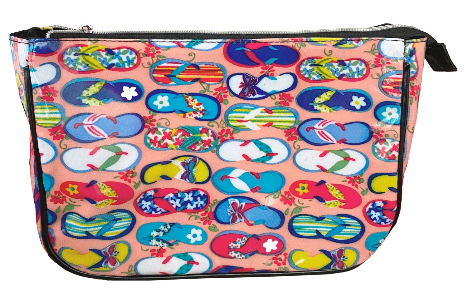 NECESERES DE VIAJE SANDALIAS CON CREMALLERA 24X16CM