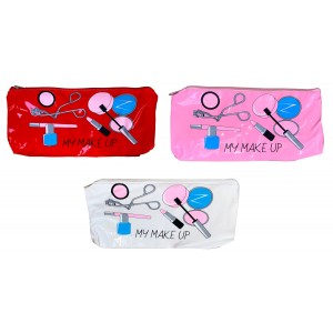 NECESERES DE VIAJE MY MAKE UP CON CREMALLERA 33X16CM