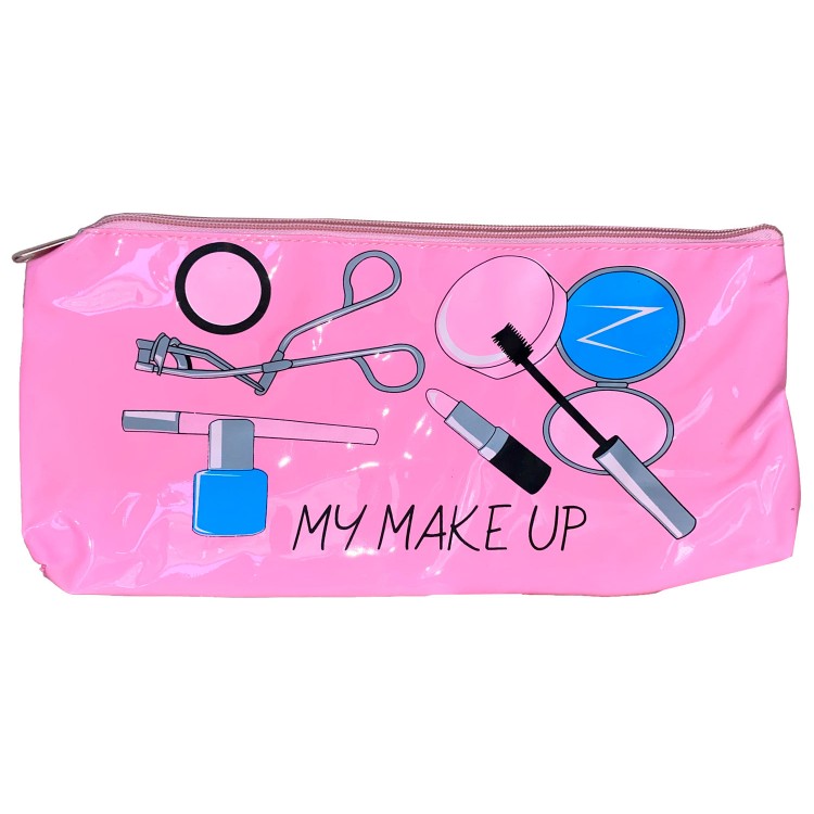 NECESERES DE VIAJE MY MAKE UP CON CREMALLERA 33X16CM