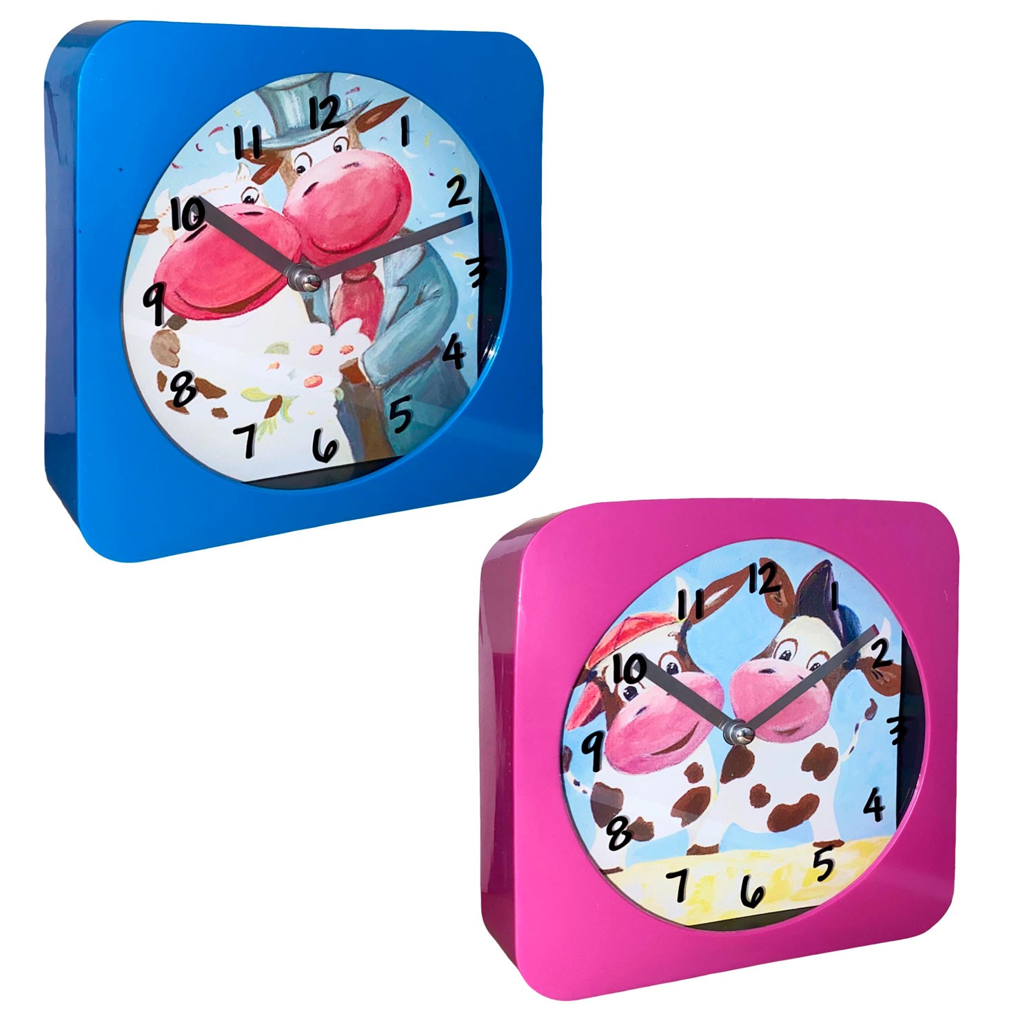 RELOJ DE SOBREMESA VACAS...