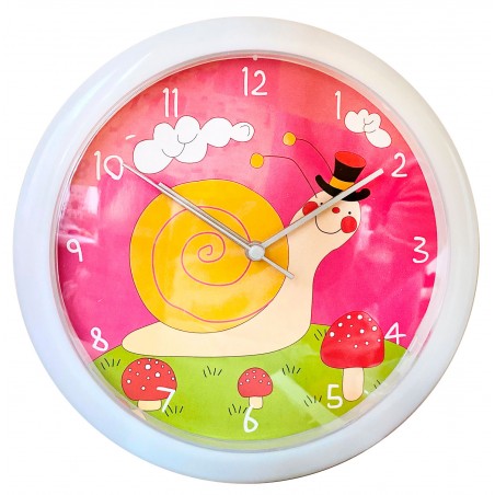 RELOJ PARA PARED INFANTIL ANIMALES ø20,5CM