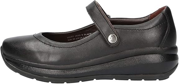ZAPATILLA MUJER DE PIEL COLOR NEGRO