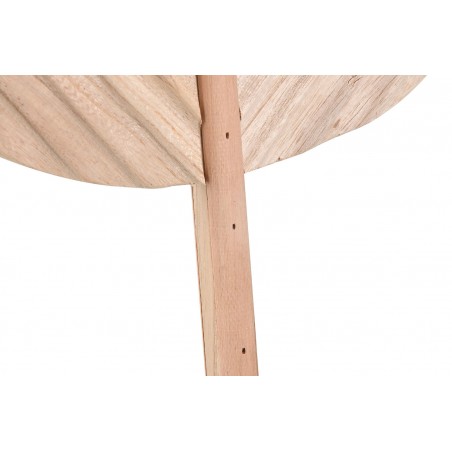 FIGURA DECORATIVA HOJA PAULOWNIA 24,5X2X59,5CM