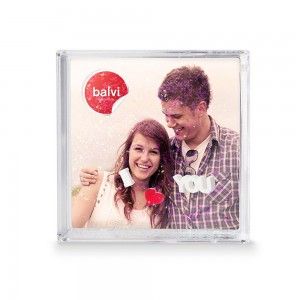 Marco I Love You 10x10 plástico